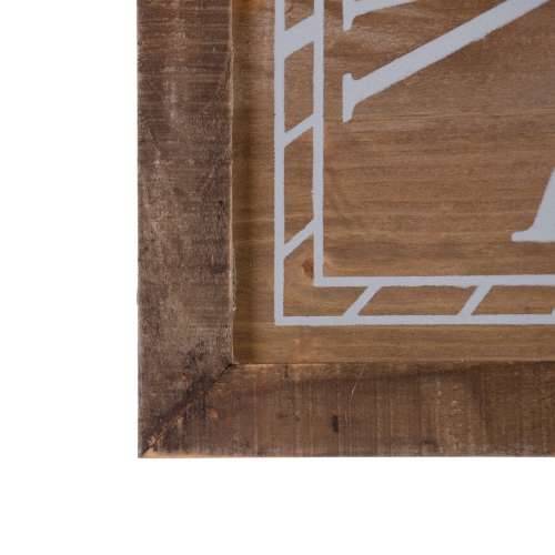 Zidni sat Prirodno Jelovina 60 x 5 x 60 cm Cijena