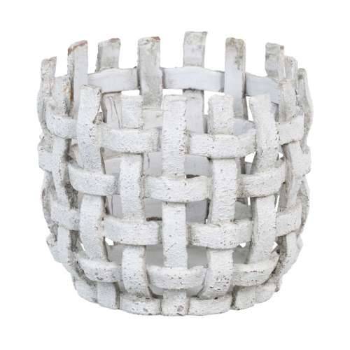 Tegla za biljke 17 x 17 x 14,5 cm Keramika Taupe Boja Cijena