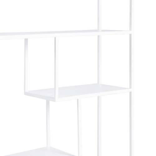 Polica SQUARE Metal Bijela 80 x 26 x 180 cm Cijena