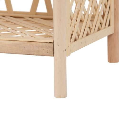 Polica RATÁN 64 x 34,5 x 171 cm Prirodno Bambus Cijena