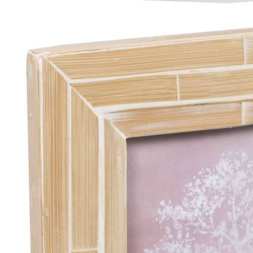 Okvir za fotografije Bež 20 x 25 cm Bambus Drvo MDF Cijena