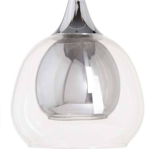 Stropna svjetiljka 16 x 16 x 50 cm Hierro/Cristal Kristal Siva Metal 220 V 240 V Cijena