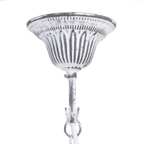 Stropna svjetiljka 58 x 58 x 104 cm Crna Metal Bijela Vintage Ø 15 cm Cijena