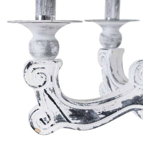 Stropna svjetiljka 58 x 58 x 104 cm Crna Metal Bijela Vintage Ø 15 cm Cijena