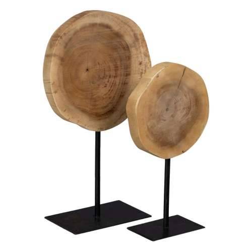 Ukrasna figura Prirodno Crna 17 x 17 x 31 cm Cijena