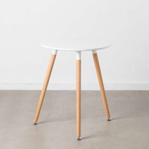 Blagavaonski stol Bijela Drvo MDF 60 x 60 x 74 cm Cijena