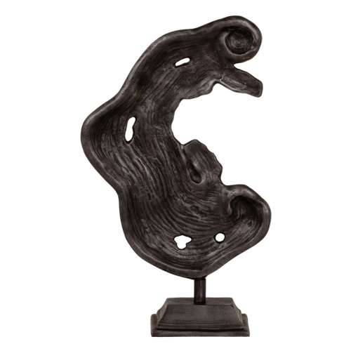 Ukrasna figura Apstraktno 30 x 10,5 x 49 cm Siva Cijena