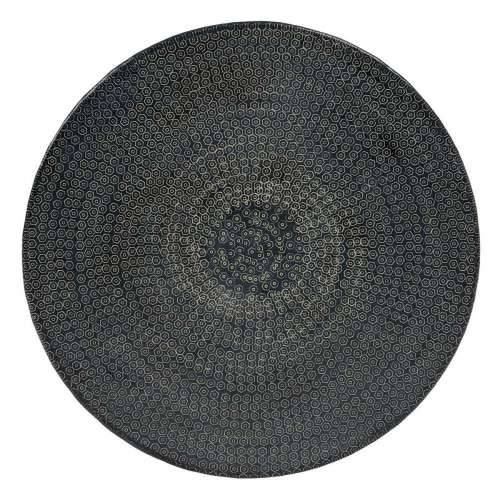Pomoćni stolić 66 x 66 x 34,5 cm Crna Aluminij (3 kom.) Cijena