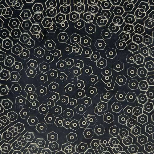 Pomoćni stolić 66 x 66 x 34,5 cm Crna Aluminij (3 kom.) Cijena