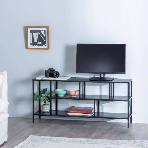 Namještaj za TV kabinet 120 x 32 x 55 cm Crna Čelik Cijena