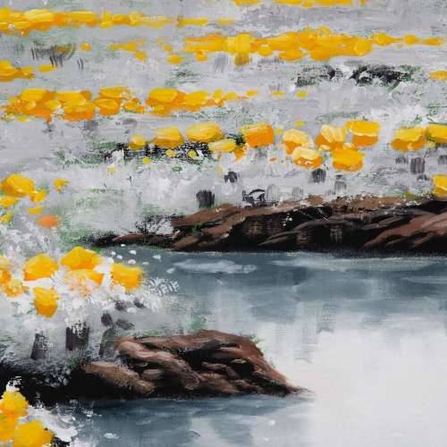 Platno Pejzaž 120 x 3,5 x 90 cm Cijena