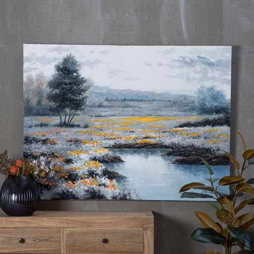 Platno Pejzaž 120 x 3,5 x 90 cm Cijena
