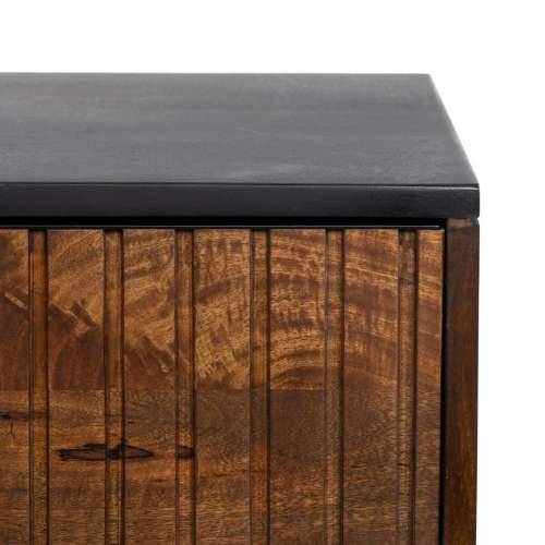 Hodnik ABNER Smeđa Crna 110 x 40 x 76 cm Cijena