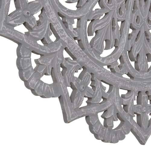 Zidni Ukras Siva Drvo Drvo MDF 90 x 1 x 90 cm Cijena
