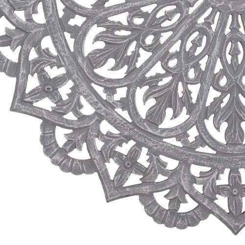 Zidni Ukras Siva Drvo Drvo MDF 90 x 1 x 90 cm Cijena