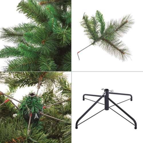 Pom de Crăciun Zelena PVC Metal Polietilen 120 cm Cijena