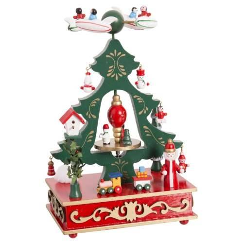 Božićni ukras Pisana Drvo Avion 18,3 x 12,7 x 24 cm Cijena