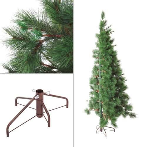 Pom de Crăciun Zelena PVC Metal Polietilen Plastika 180 cm Cijena