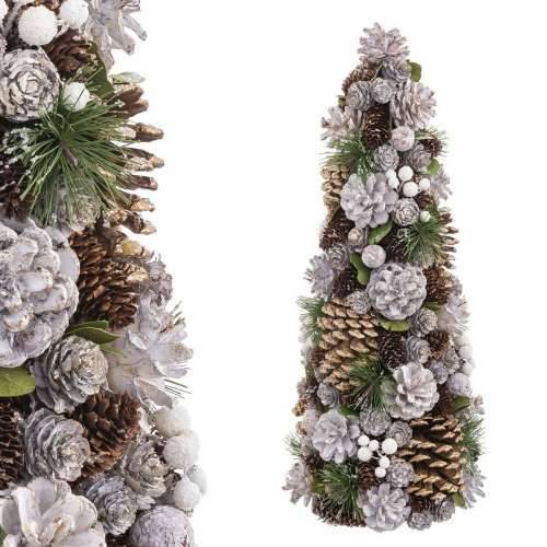 Pom de Crăciun Bijela zlatan Plastika Foam Ananas 19 x 19 x 48,5 cm Cijena