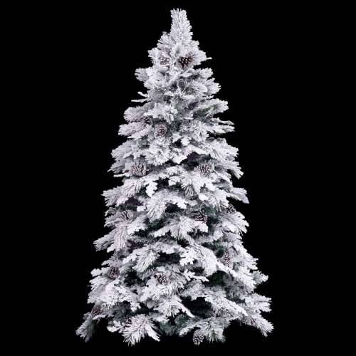 Pom de Crăciun Bijela Zelena PVC Metal Polietilen snježno 240 cm Cijena