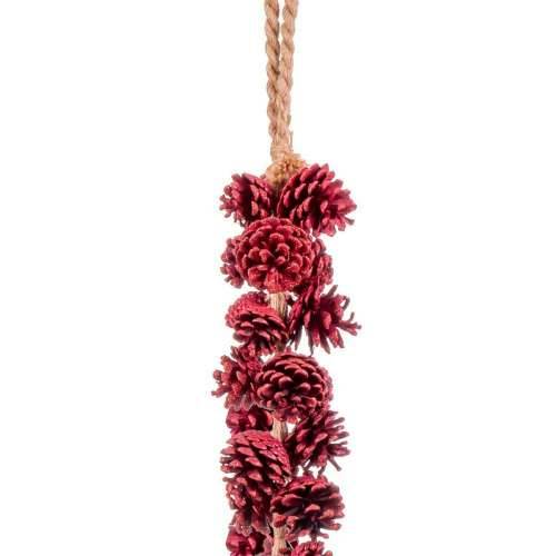 Božićni ukras Crvena Ananas 110 cm Cijena