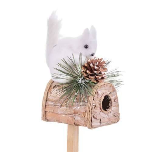 Božićni ukras Pisana Plastika Polyfoam Vjeverica 21 x 13 x 35 cm Cijena