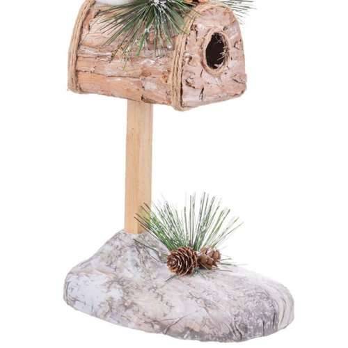 Božićni ukras Pisana Plastika Polyfoam Vjeverica 21 x 13 x 35 cm Cijena