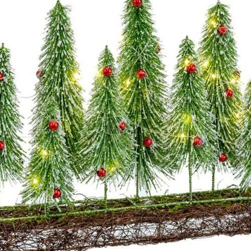 Božićni ukras Smeđa Zelena Plastika 46 x 10 x 36 cm Cijena