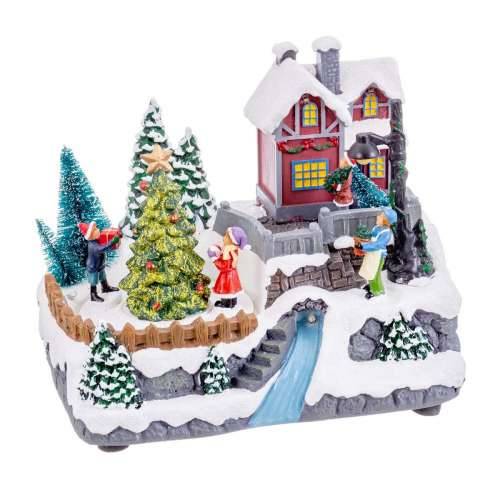 Božićni ukras Pisana Polirezin Crăciun 20,5 x 15 x 16,3 cm Cijena