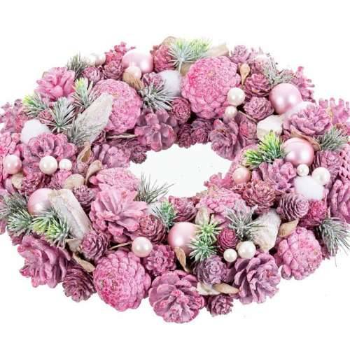 Coroană de Crăciun Roza Pisana Plastika Foam 34 x 34 x 8,5 cm Cijena