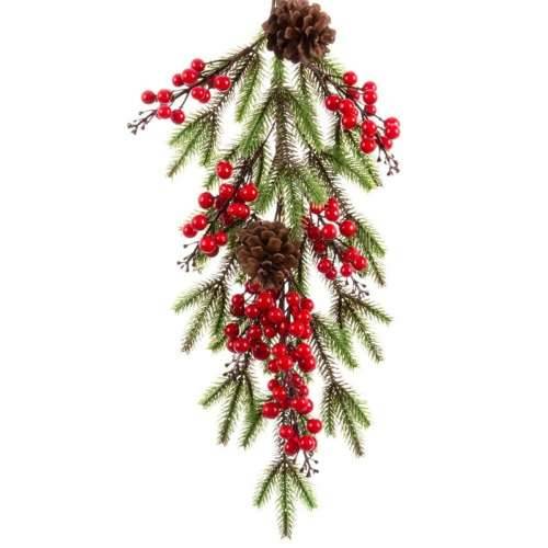Vješalica za Vrata Crăciun Crvena Pisana Plastika Foam 60 cm Cijena