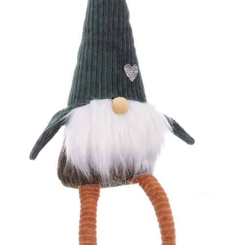 Božićni ukras Zelena Pisana pješčani Materijal Djeda Mraz 14 x 7,5 x 51 cm Cijena