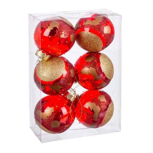 Globuri de Crăciun Crvena Plastika 8 cm (6 kom.) Cijena