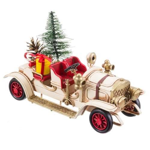 Božićni ukras Pisana Metal Automobil 17,5 x 7 x 10,5 cm Cijena