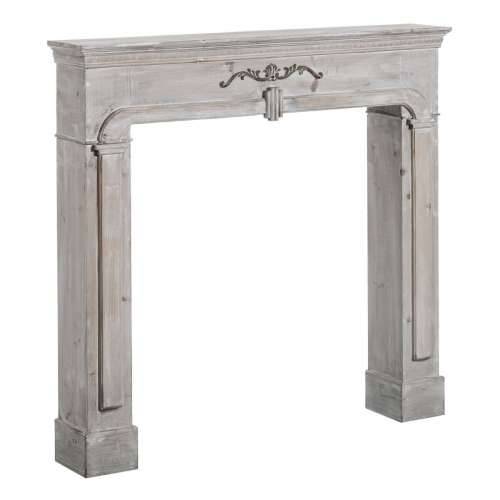 Prednji dio kamina Jelovina Drvo MDF 105 x 17,5 x 99 cm Cijena