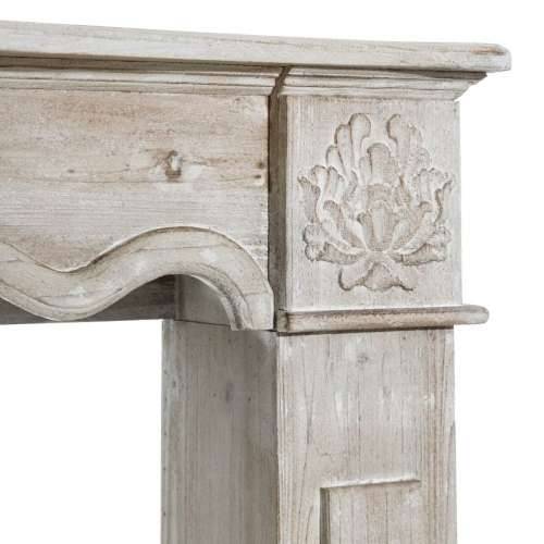 Prednji dio kamina Jelovina Drvo MDF 116 x 20 x 102 cm Cijena