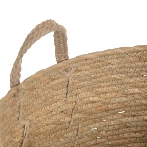 Set Košara Prirodno Trske 38 x 38 x 33 cm (3 Dijelovi) Cijena