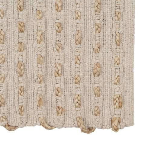 Tepih Bijela Prirodno 70 % pamuk 30 % Juta 160 x 230 cm Cijena