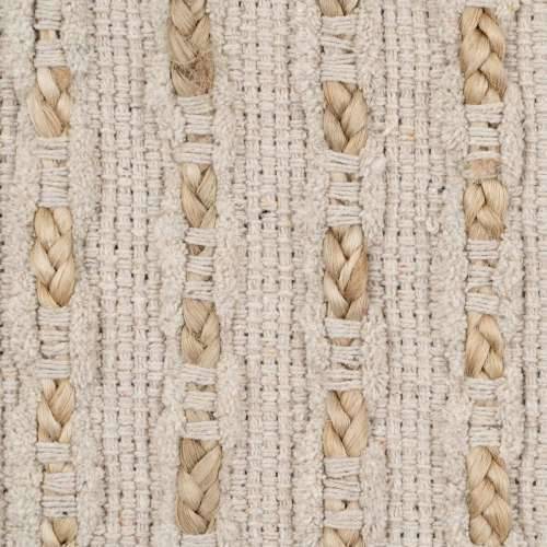 Tepih Bijela Prirodno 70 % pamuk 30 % Juta 160 x 230 cm Cijena