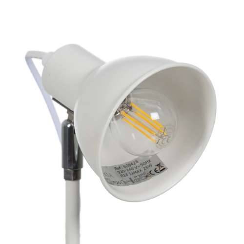 Stolna svjetiljka Bijela Željezo 25 W 220-240 V 15 x 14,5 x 36,5 cm Cijena