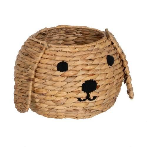 Košara Pas Crna Bež Prirodno vlakno 27 x 27 x 19 cm Cijena