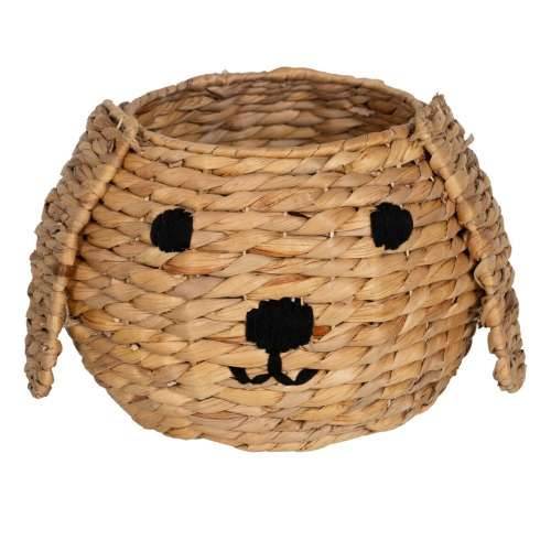 Košara Pas Crna Bež Prirodno vlakno 27 x 27 x 19 cm Cijena