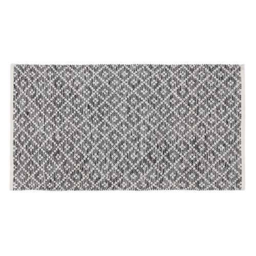 Tepih Bijela Siva 70 % pamuk 30 % Poliester 80 x 150 cm Cijena