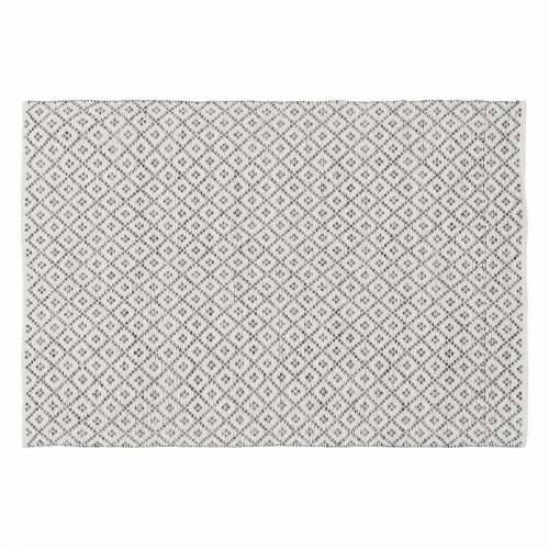 Tepih Bijela Siva 70 % pamuk 30 % Poliester 160 x 230 cm Cijena