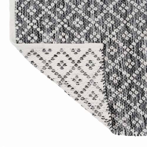 Tepih Bijela Siva 70 % pamuk 30 % Poliester 160 x 230 cm Cijena