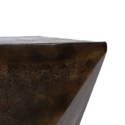Pomoćni stolić Bronza Aluminij 30 x 30 x 41 cm Cijena