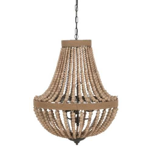 Stropna svjetiljka Prirodno Metal Ozola kokmateriāls 220-240 V 60 x 60 x 80 cm Cijena