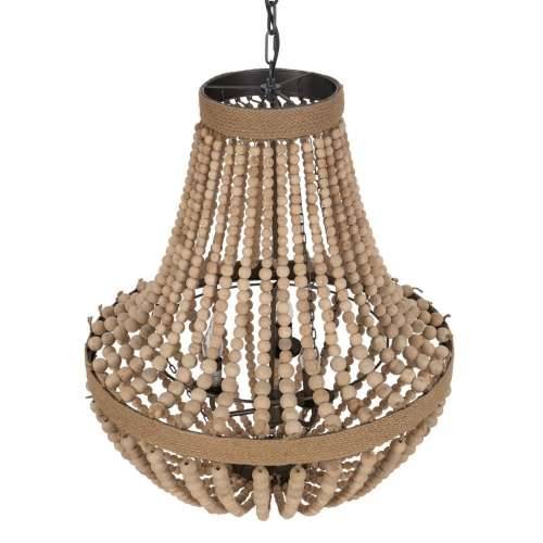 Stropna svjetiljka Prirodno Metal Ozola kokmateriāls 220-240 V 60 x 60 x 80 cm Cijena