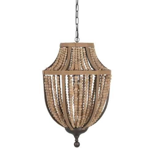 Stropna svjetiljka Prirodno Metal Ozola kokmateriāls 220-240 V 44 x 43 x 72 cm Cijena