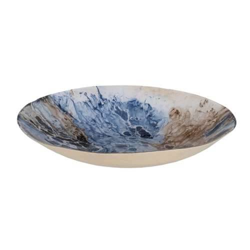 Stolni ukras Plava Smeđa 39 x 39 x 6,5 cm Cijena